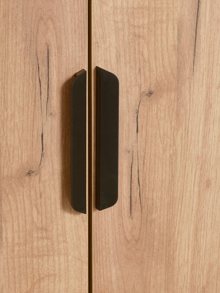 JENSLEV Överskåp JENSLEV 144x40 3 dörrar vild natur ekfärgat