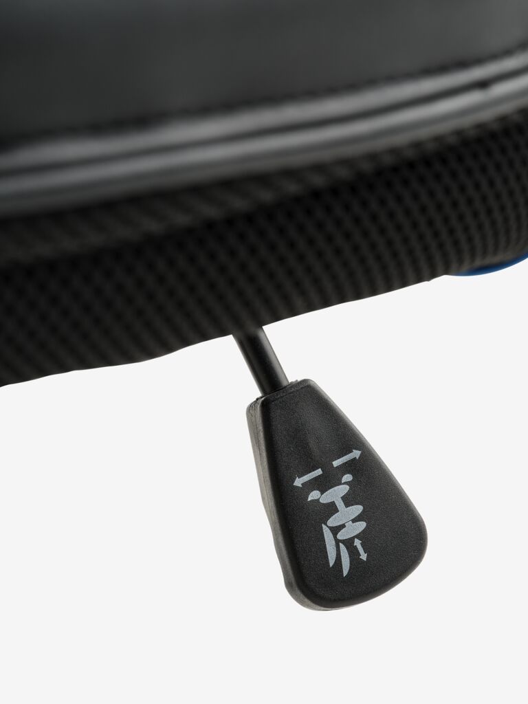 VOJENS Gamingstol VOJENS svart/blå konstläder/mesh