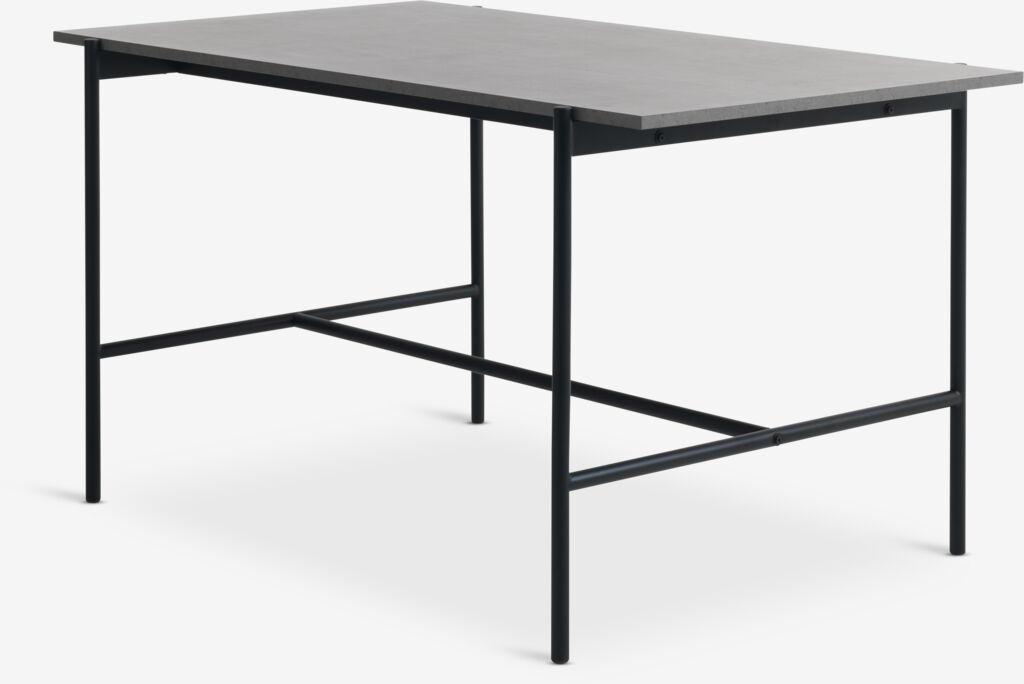 TERSLEV Matbord TERSLEV 80x140 betongfärgat