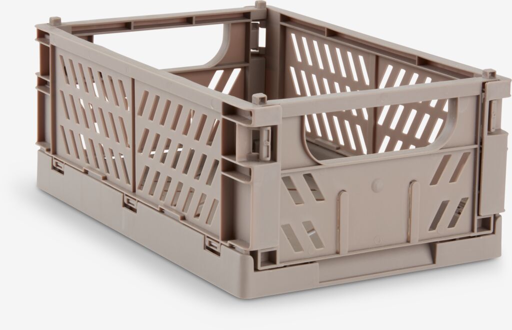 MILAS Korg MILAS B16xL25xH10cm hopfällbar grå