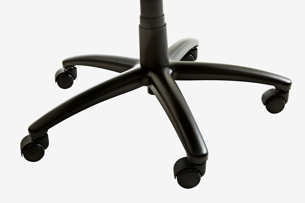 TAMDRUP Kontorsstol TAMDRUP memoryskum svart konstläder