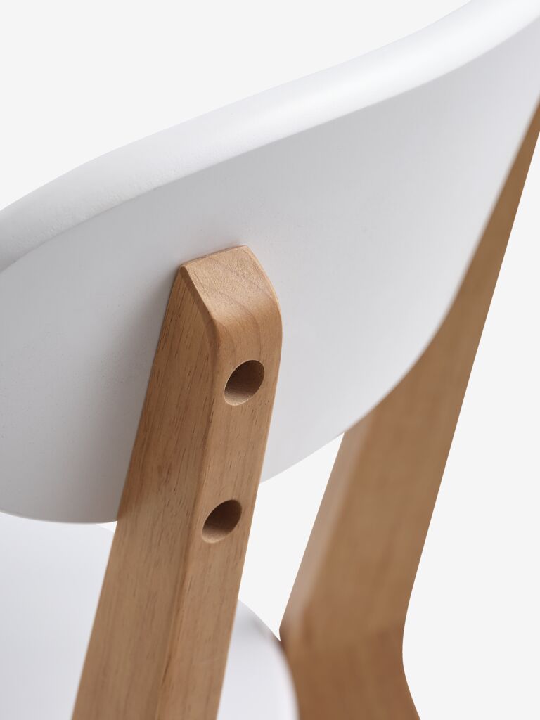 JEGIND Matstol JEGIND vit/natur