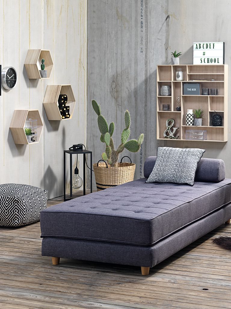 ILBRO Vägghylla ILBRO 3 st/förp natur/vit