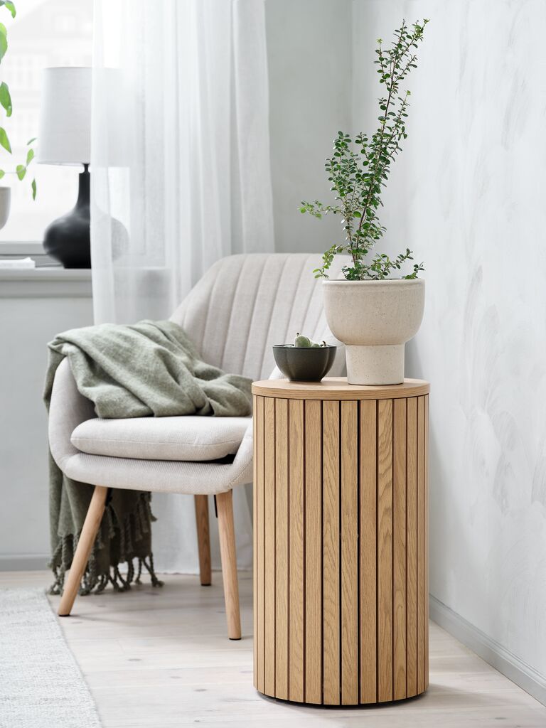 SPODSBJERG Piedestal SPODSBJERG Ø35 varm ekfärgad