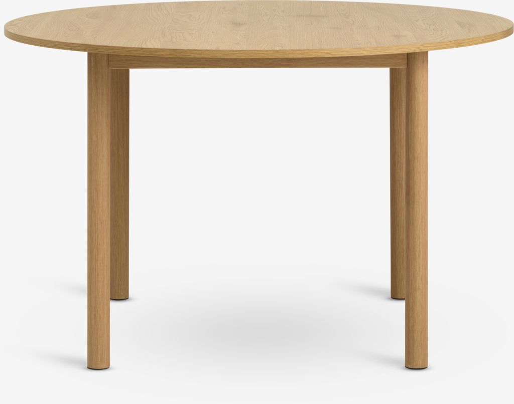ALSTED Matbord ALSTED Ø120 natur ekfärgat