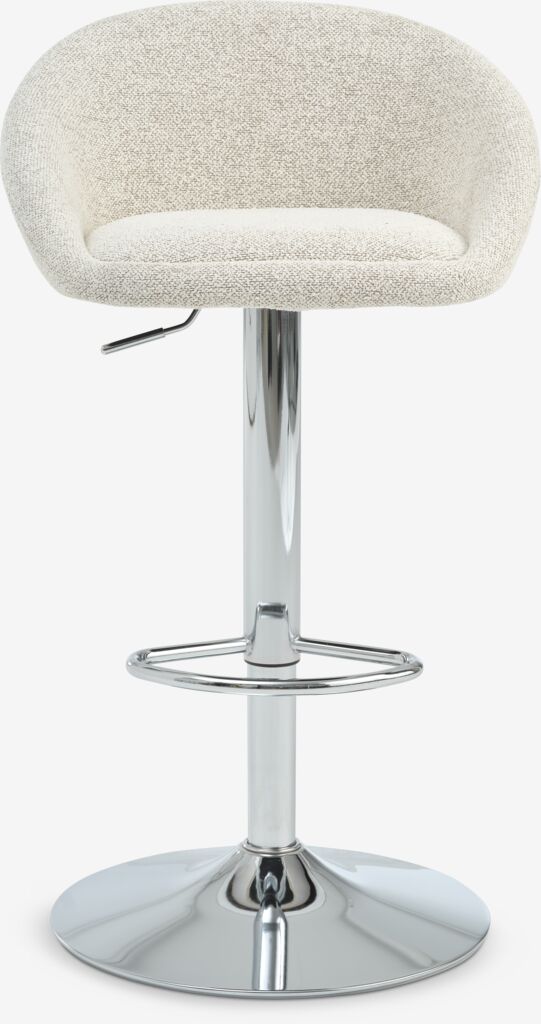 TAULOV Barstol TAULOV beige tyg/om