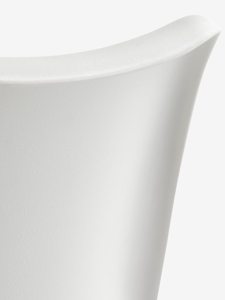 KASTRUP Matstol KASTRUP vitt konstläder/natur ek