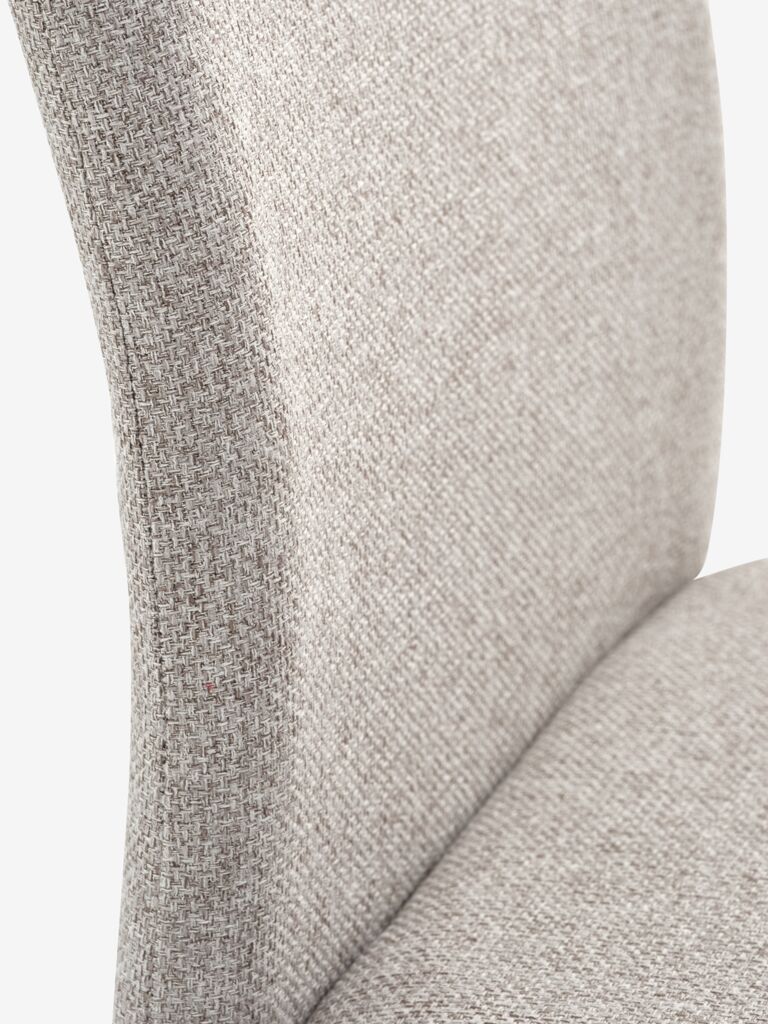 BRANDE Matstol BRANDE beige tyg