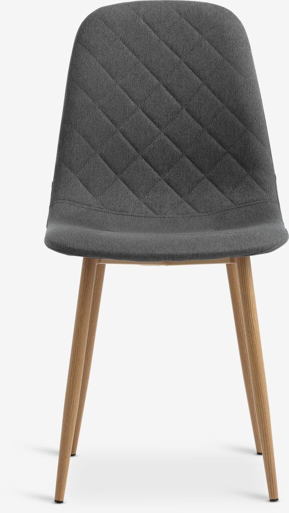 JONSTRUP Matstol JONSTRUP asfalt tyg/natur ekfärgad