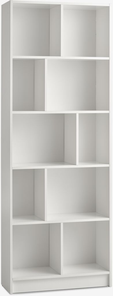 MOSBJERG Bokhylla MOSBJERG 10 hyllor vit
