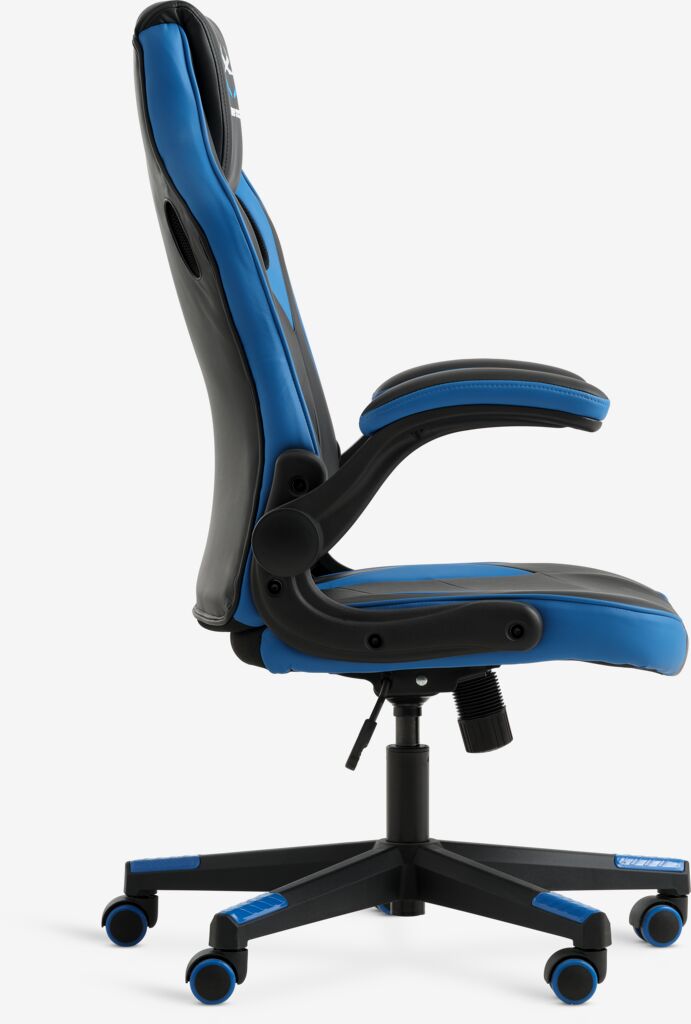 VOJENS Gamingstol VOJENS svart/blå konstläder/mesh