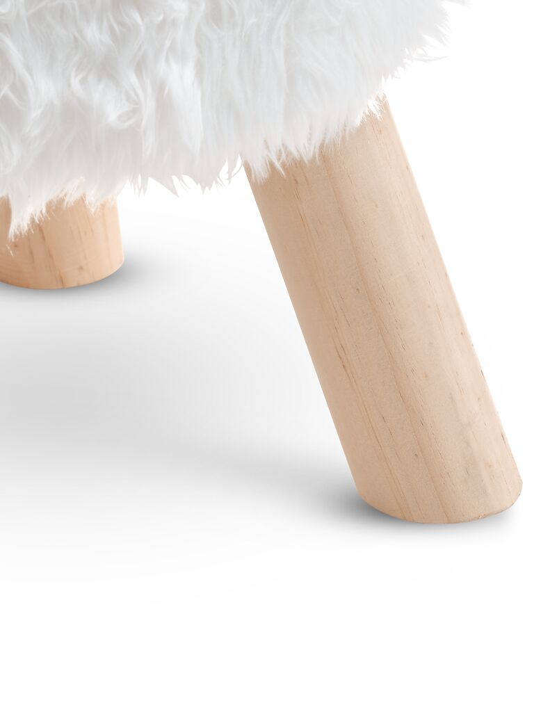 VALLEKILDE Pall VALLEKILDE Ø30 natur/vitt tyg