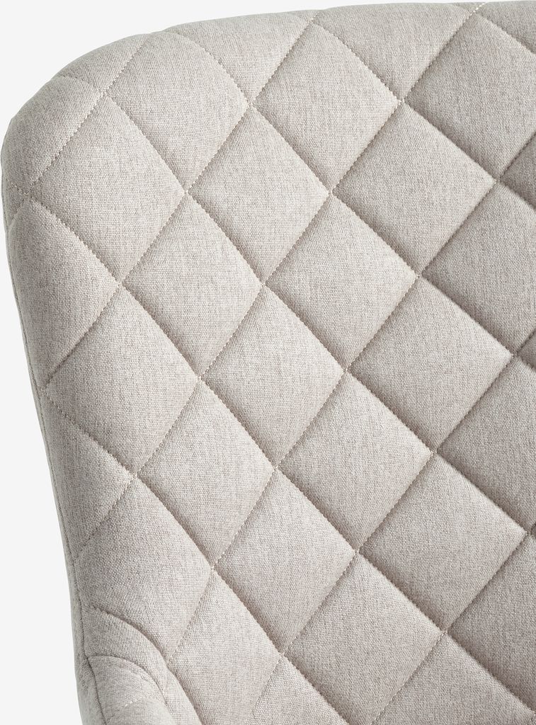 BELLINGE Matstol BELLINGE sand tyg/natur ekfärgad