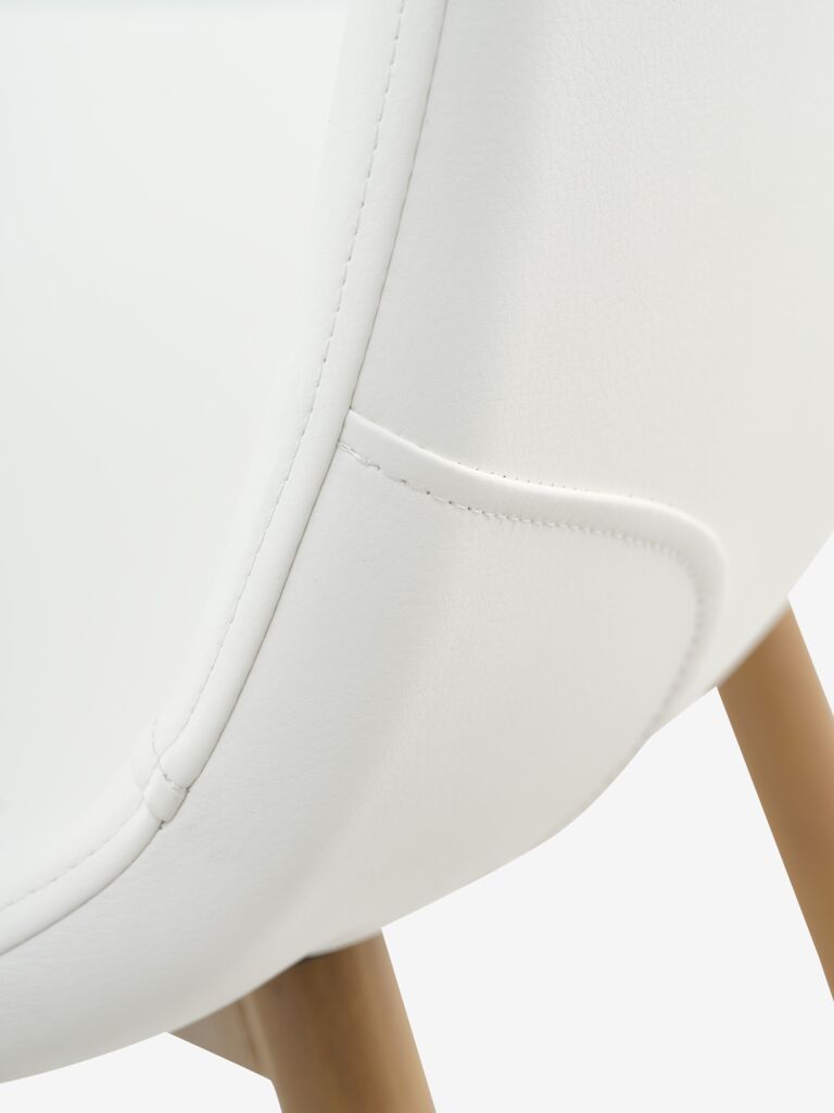 JONSTRUP Matstol JONSTRUP vit/natur ekfärgad