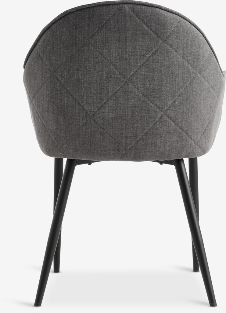 SABRO Matstol SABRO grått tyg/svart