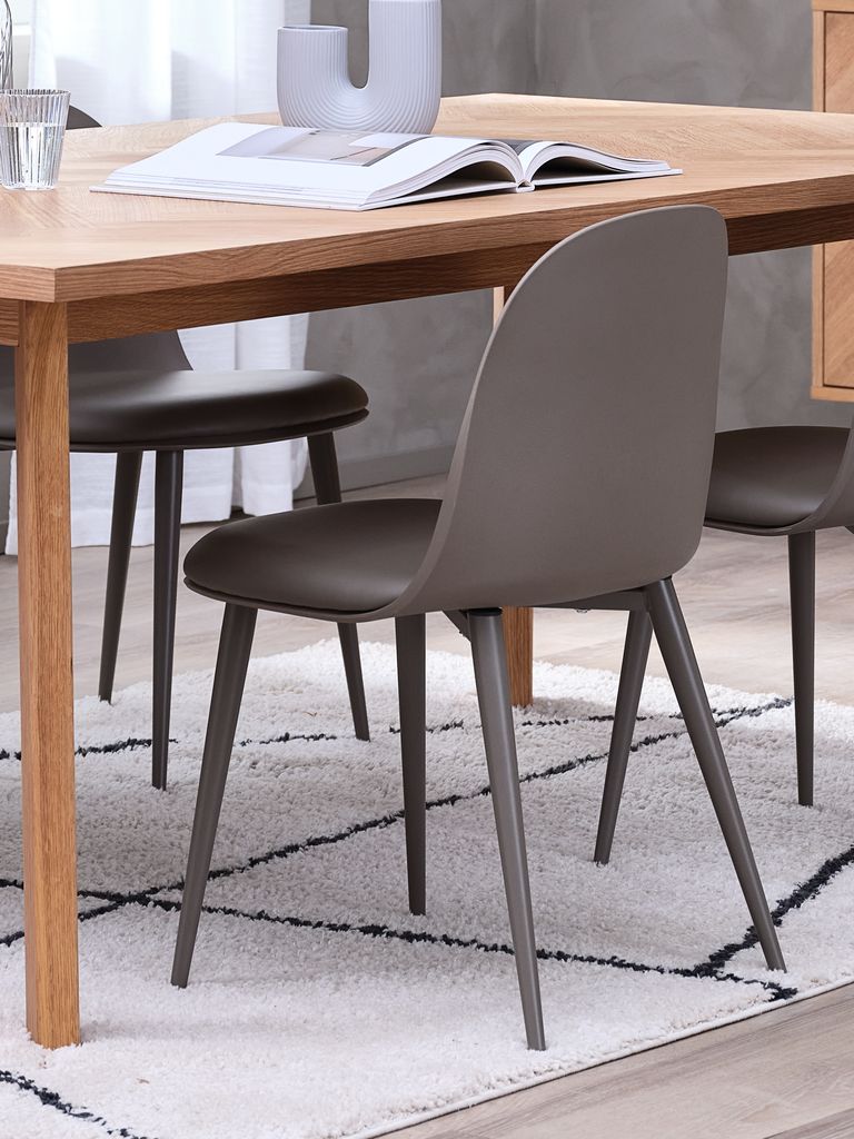 ULDAL Matstol ULDAL brunt konstläder