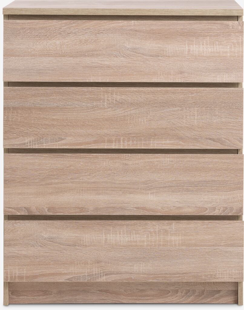 LIMFJORDEN Byrå LIMFJORDEN 4 lådor ljus ekfärgad