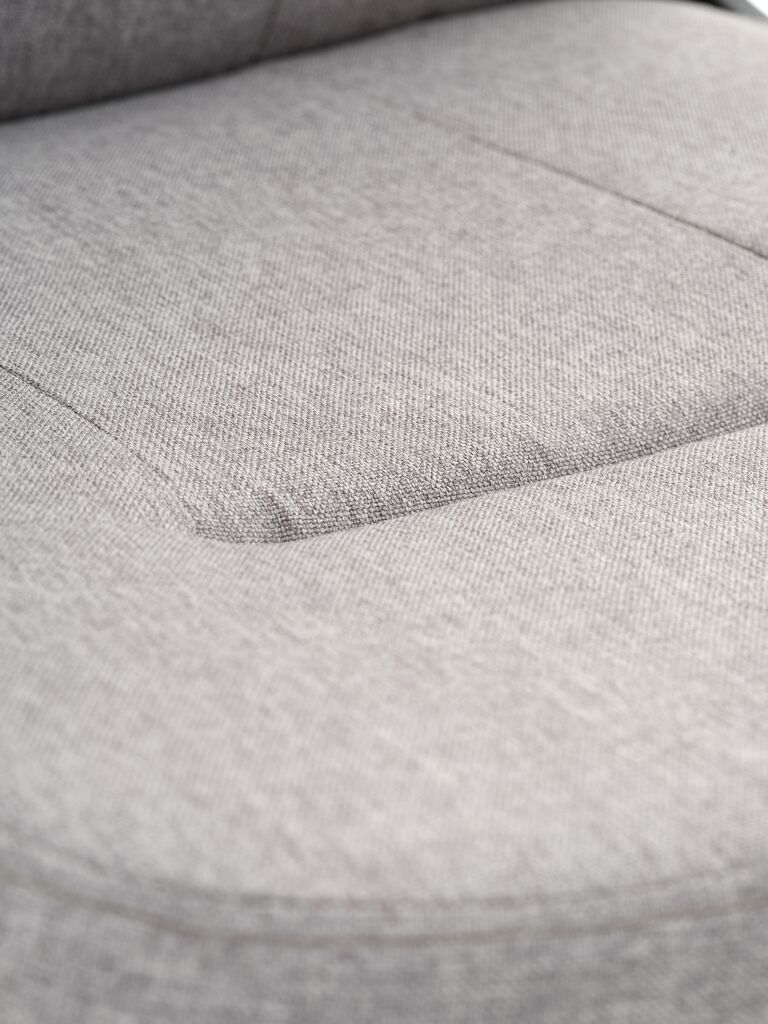 NIMTOFTE Kontorsstol NIMTOFTE grått tyg/svart