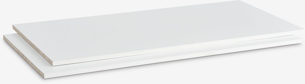 RABERG Hyllor t/ RABERG 200 garderob 2st/pk vit