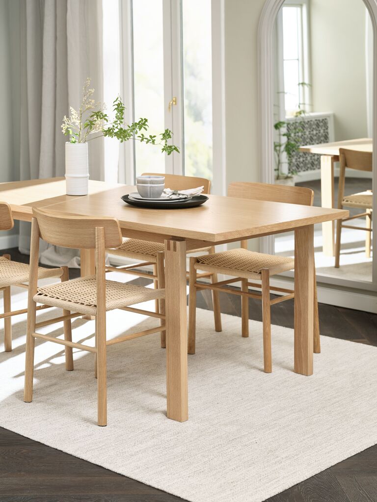MEJLSKOV Matbord MEJLSKOV 90x180 natur ek