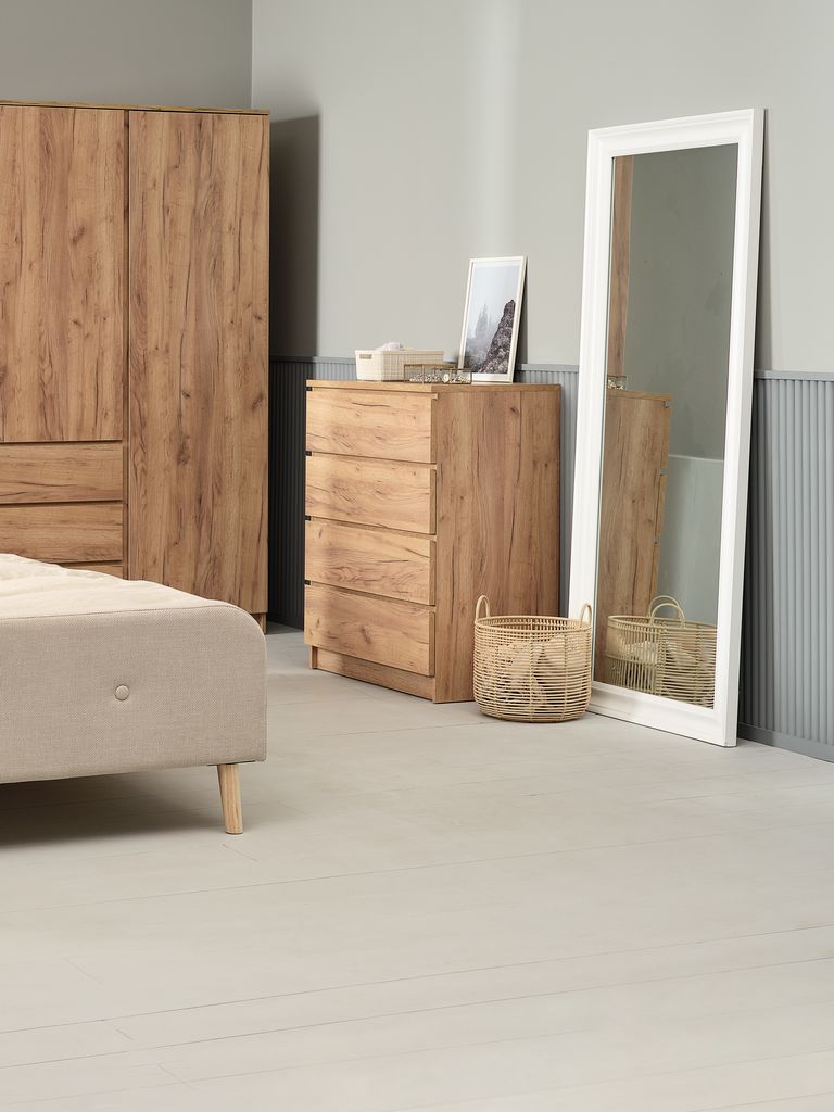 LIMFJORDEN Byrå LIMFJORDEN 4 lådor natur vildekfärgad