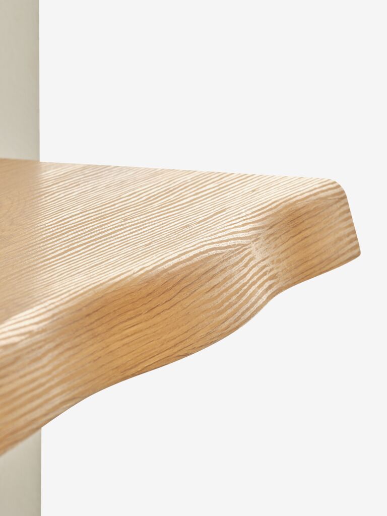 TERP Vägghylla TERP 80x24 live edge natur ekfärgad