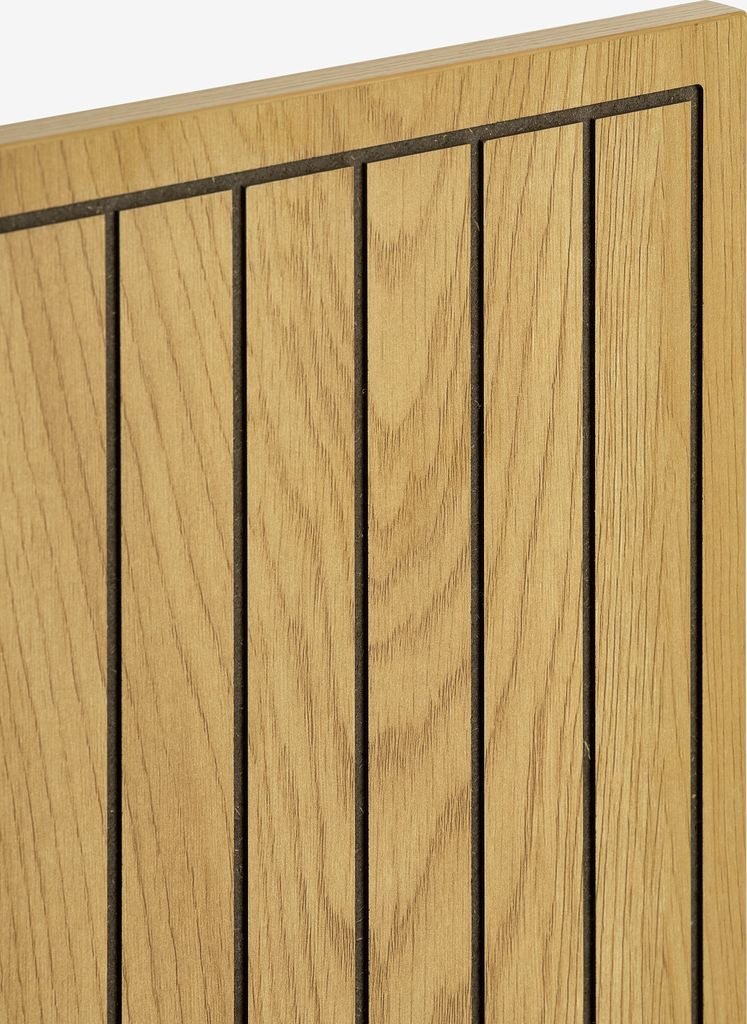 HEMDRUP Väggpanel HEMDRUP 200x60 varm ekfärgad