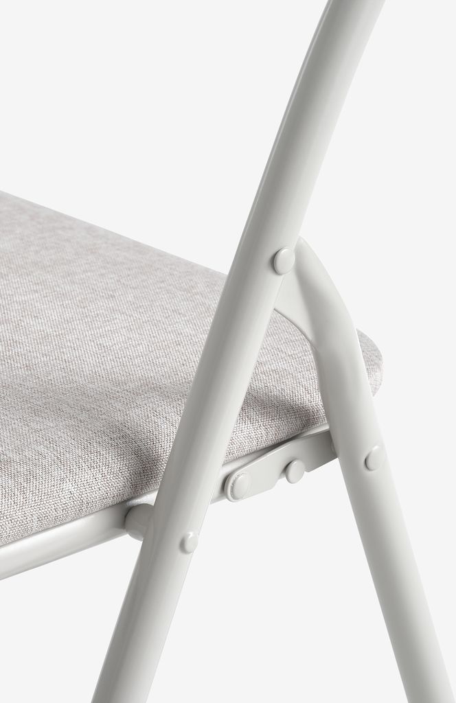 VOEL Klappstol VOEL ljus sand tyg