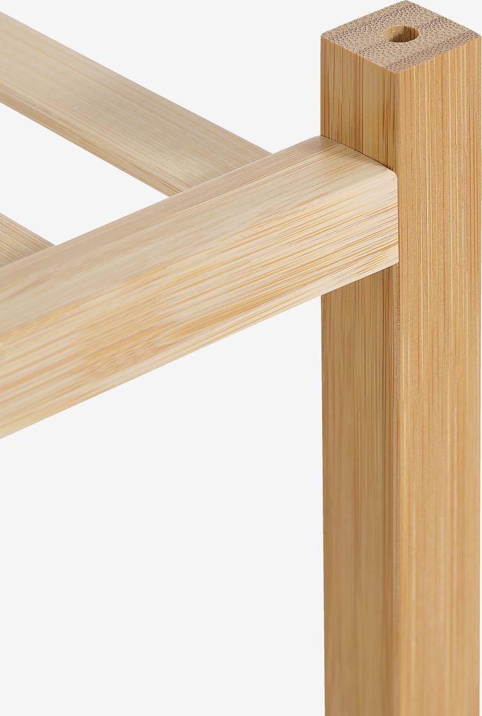 EGTVED Skohylla EGTVED 2 hyllor stapelbar bambu