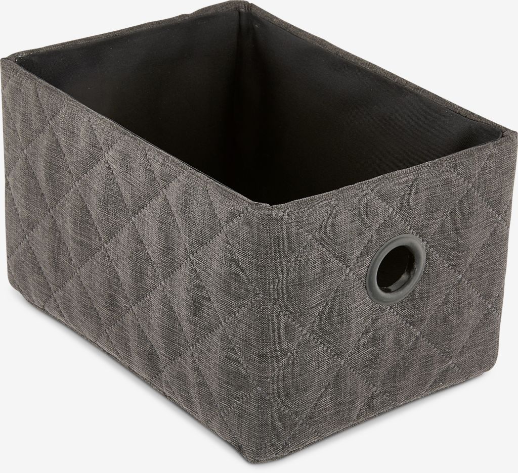 GILLIS Korg GILLIS B14xL20xH12cm mörkgrå