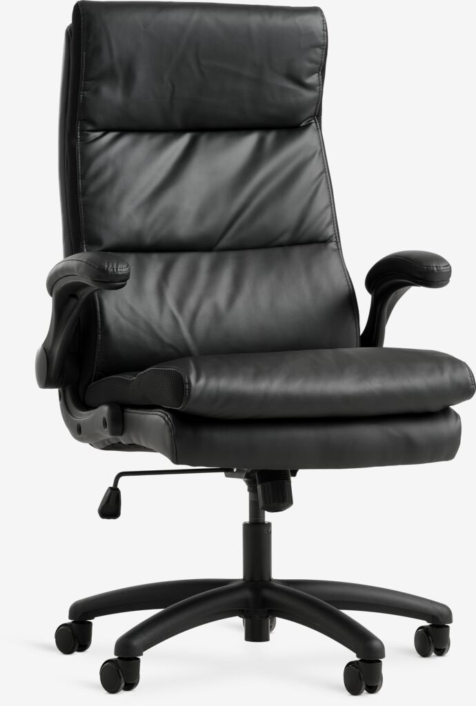 KASTBJERG Kontorsstol KASTBJERG svart konstläder