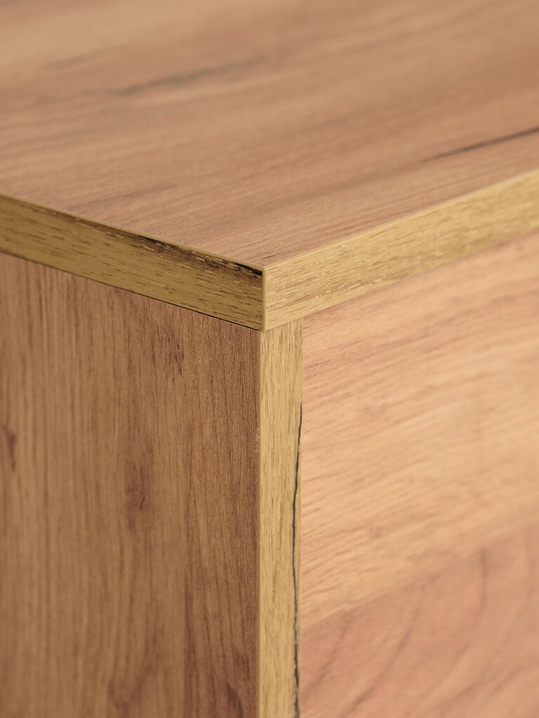 JENSLEV Byrå JENSLEV 4 lådor 1 dörr ek