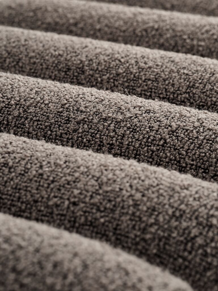 BISLEV Bänk BISLEV mörk sand tyg