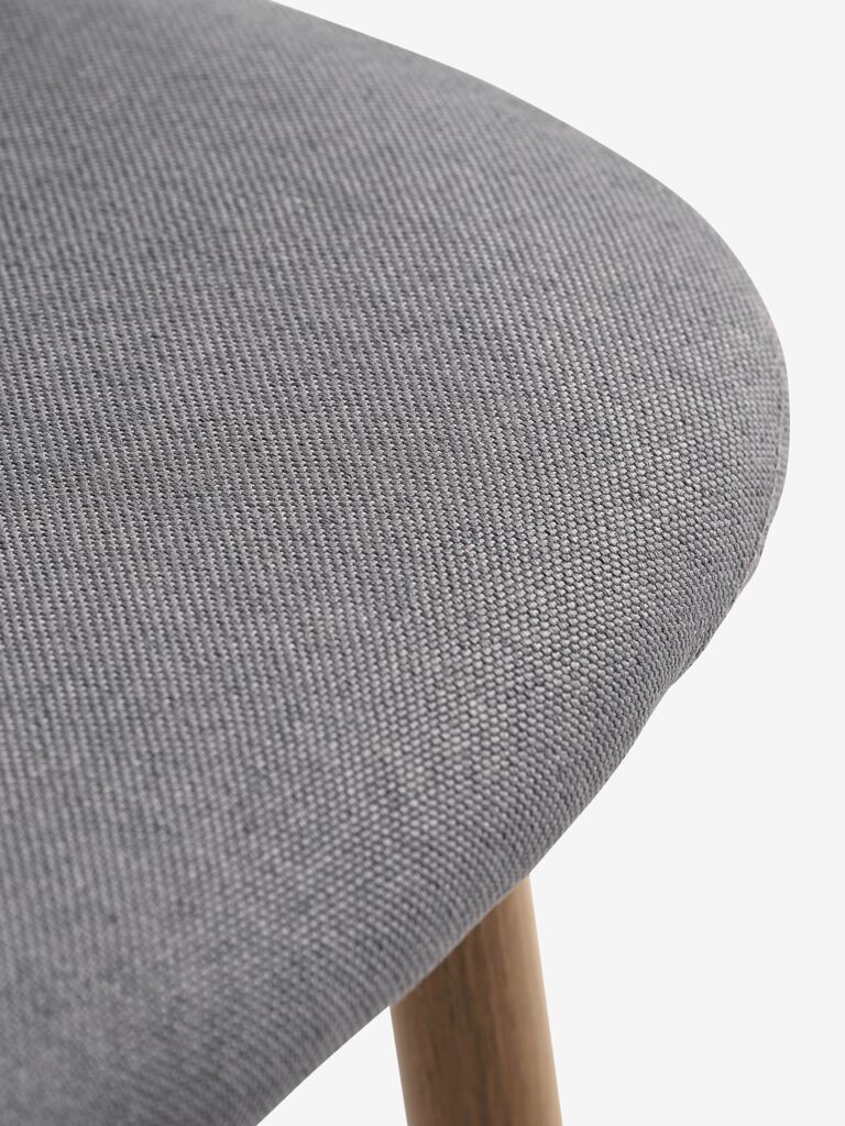 JONSTRUP Matstol JONSTRUP grått tyg/natur ekfärgad