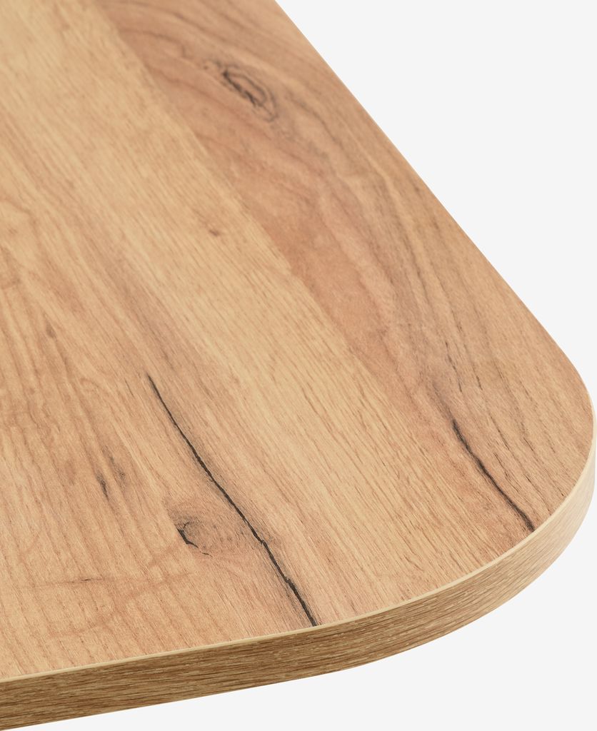 ALLING Matbord ALLING 80x100/163 varm ekfärgat