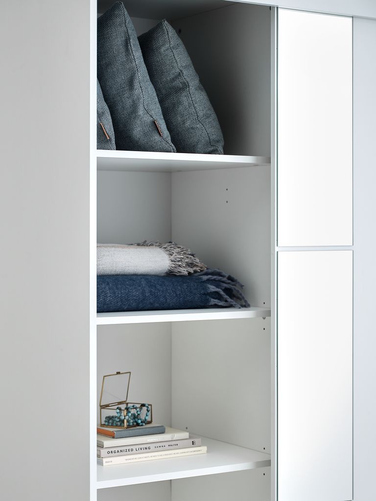 LIMFJORDEN Hyllor t/LIMFJORDEN 3 dörrar 2st/pk vit