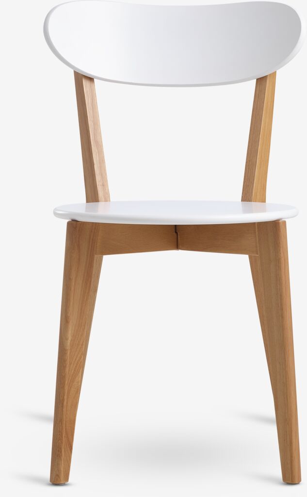 JEGIND Matstol JEGIND vit/natur