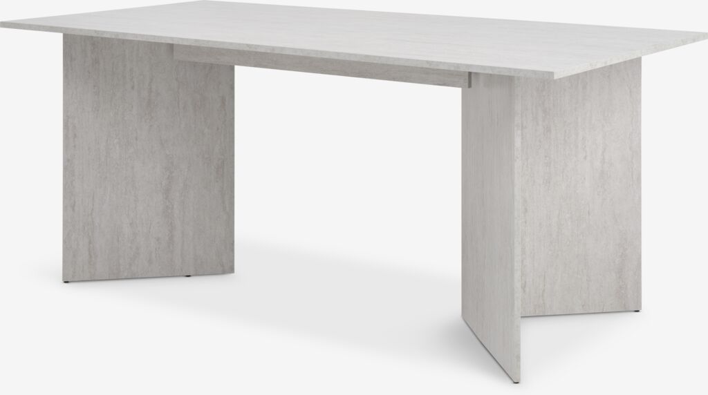 KRONDAL Matbord KRONDAL 90x180 travertinfärgat