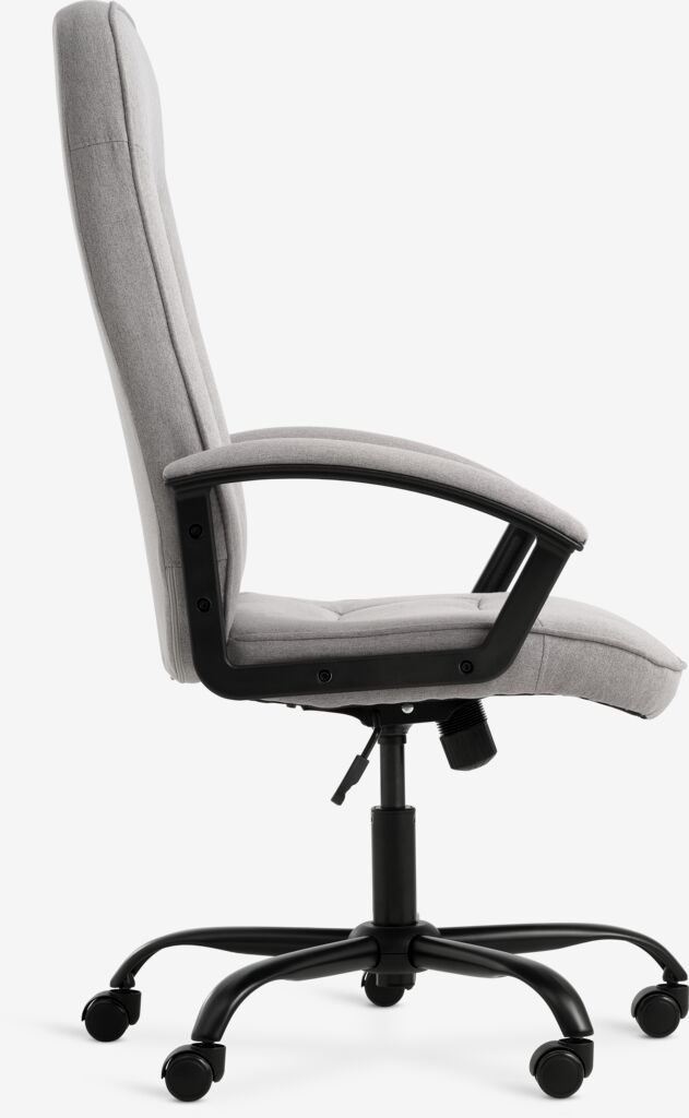 SKODSBORG Kontorsstol SKODSBORG grått tyg/svart