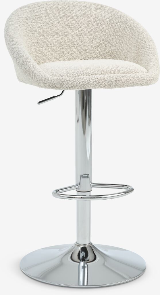 TAULOV Barstol TAULOV beige tyg/om