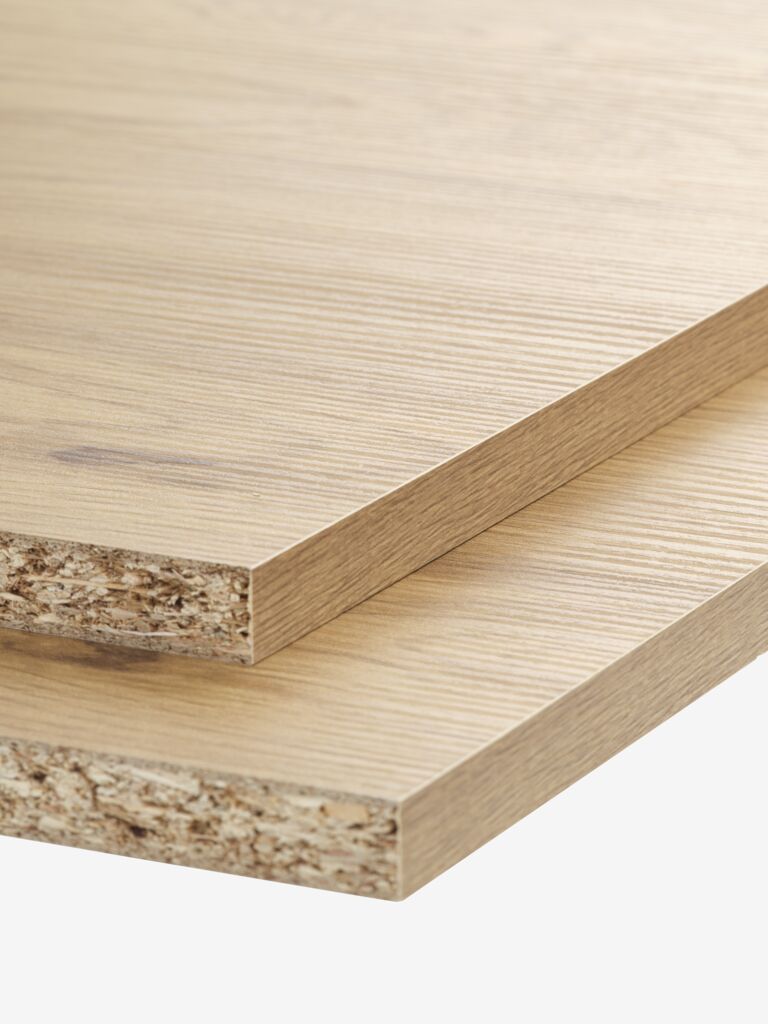 RABERG Hyllor t/RABERG 200 garderob 2st/pk varm ekfärgad