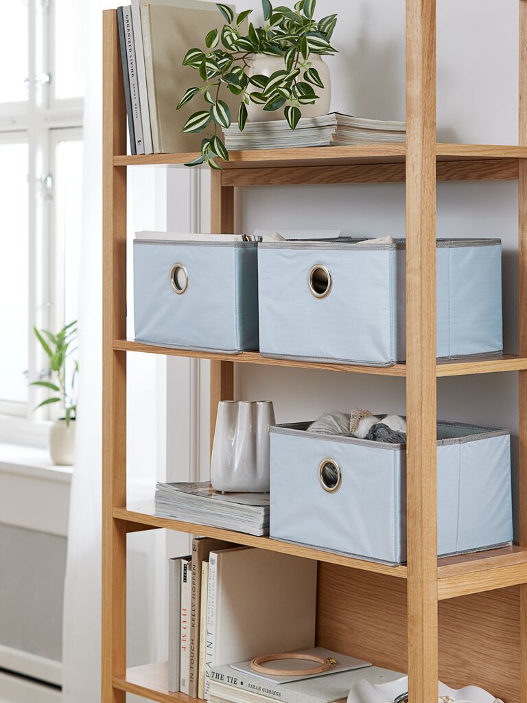 FRANS Korg FRANS B32xL27xH20cm grå