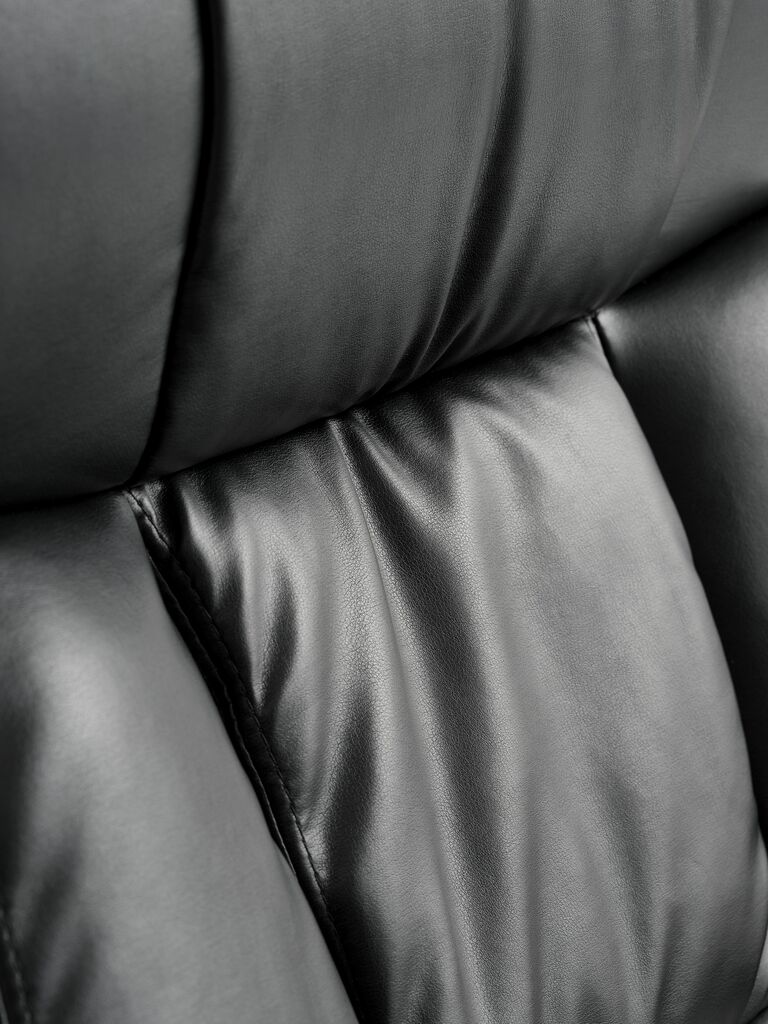 TJELE Kontorsstol TJELE svart konstläder/svart