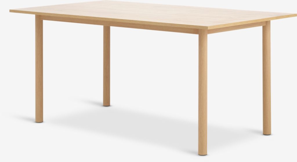 ALSTED Matbord ALSTED 90x160 natur ekfärgat