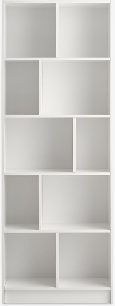 MOSBJERG Bokhylla MOSBJERG 10 hyllor vit