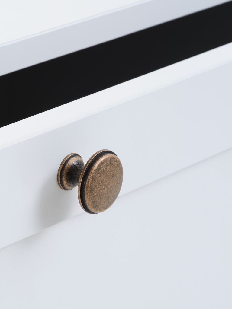 SKALS Hyllmodul SKALS byrå 3 lådor vit