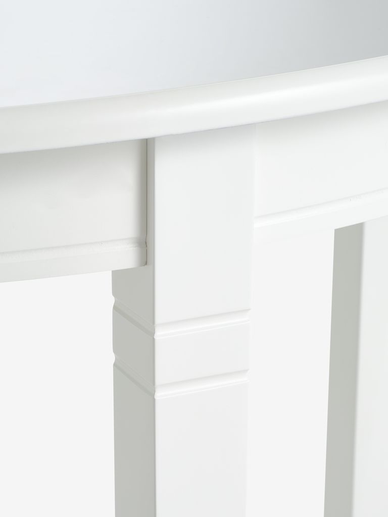 KIRKEBY Matbord KIRKEBY Ø110 vit