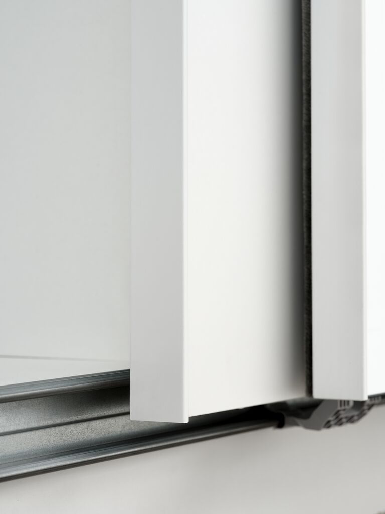 RABERG Garderob RABERG 200x200 m/spegel vit