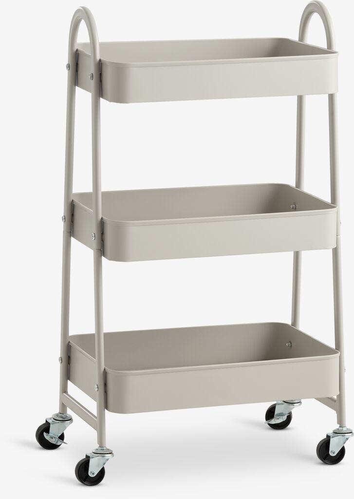 KANSTRUP Rullvagn KANSTRUP ljus sand