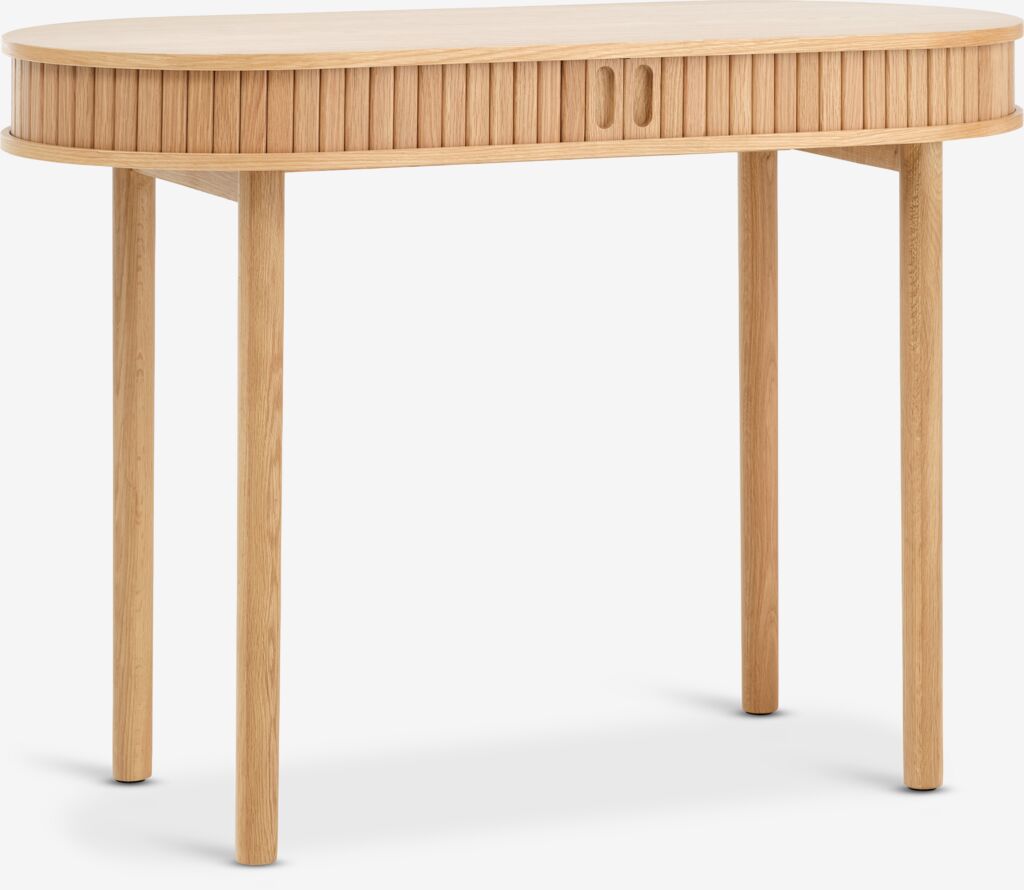 LYNGVIG Avlastningsbord LYNGVIG 50x110 2 jalusidörrar natur ek